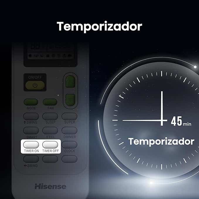 Aire acondicionado HISENSE AH182CF 4