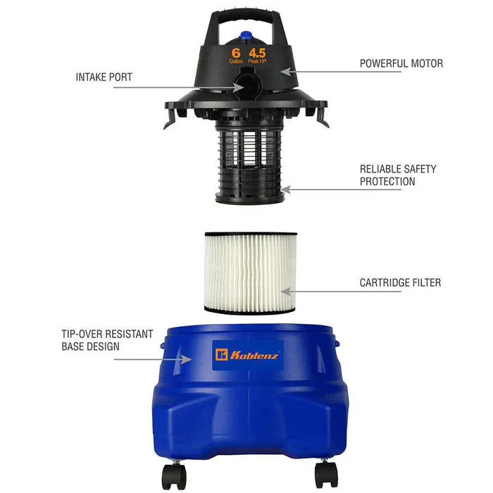 Aspiradora KOBLENZ WD6L212-3