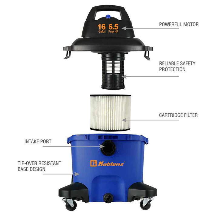 Aspiradora KOBLENZ wd16l4- 3