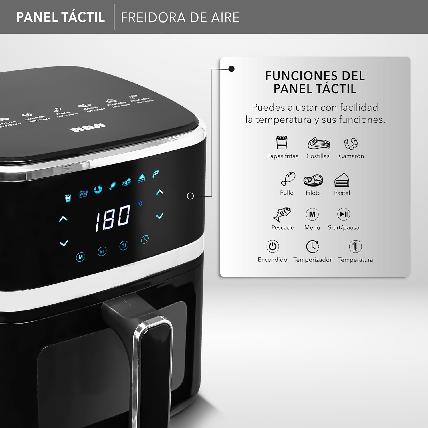 Freidora RCA RC-110-6