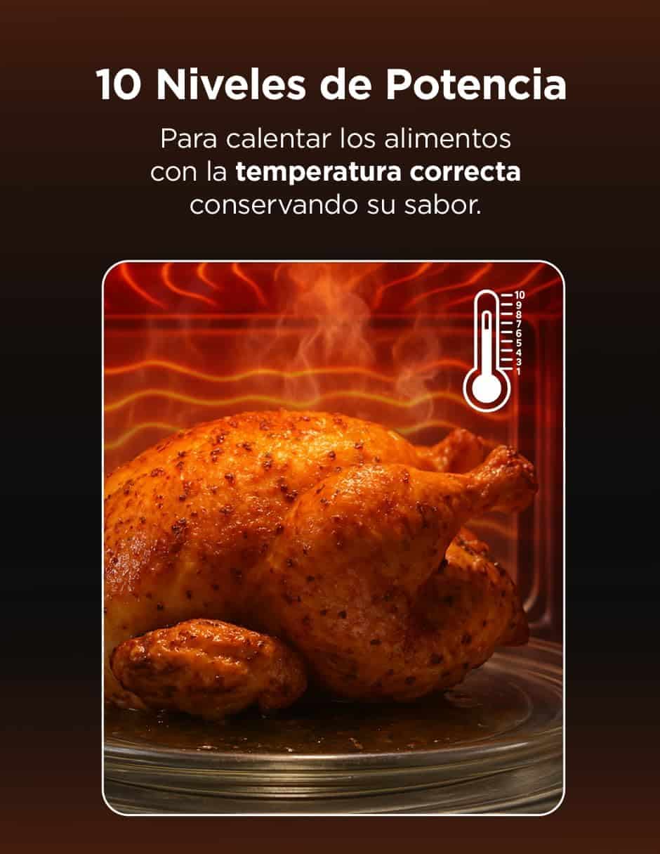 Horno Microondas Midea MMDX211S2MB-3
