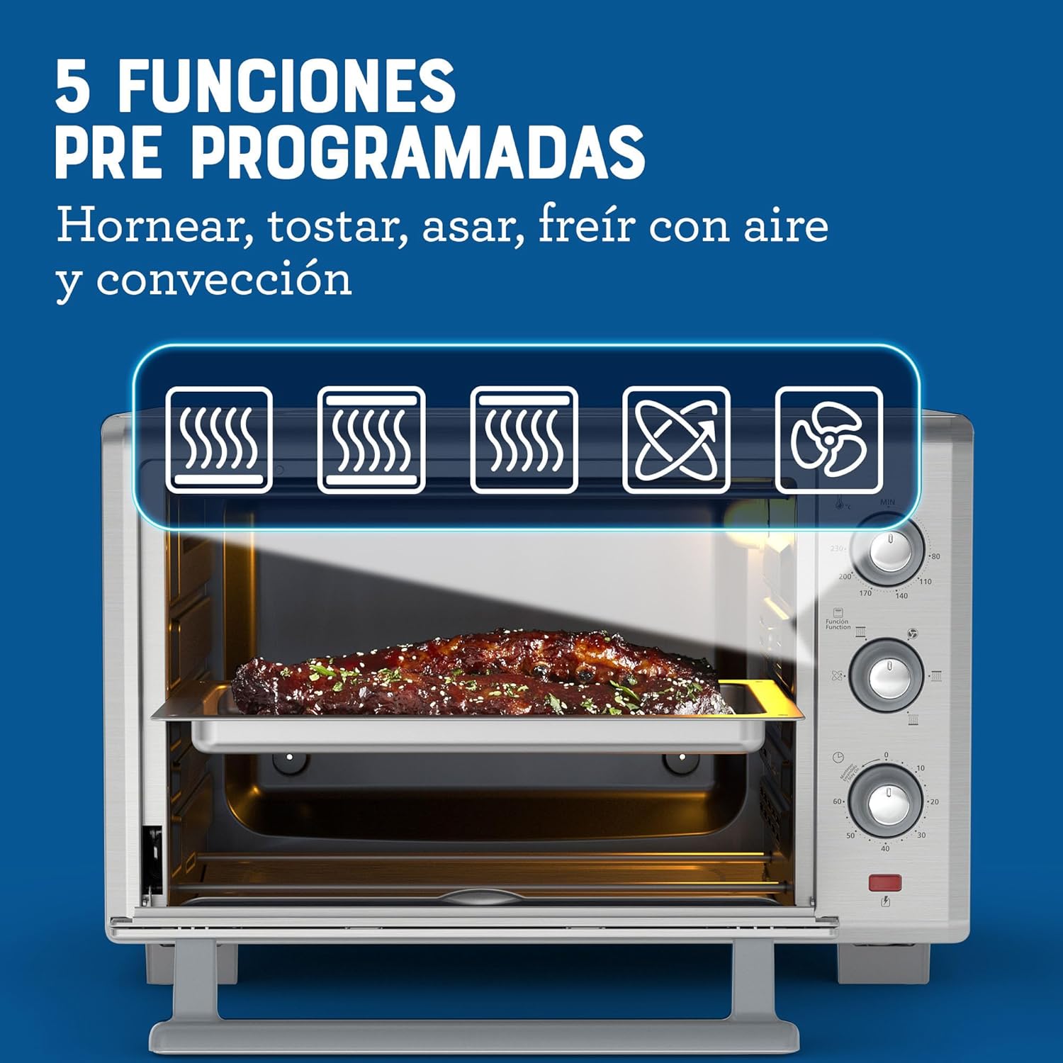 Horno eléctrico OSTER TSSTTVLS35NS-1MX-04
