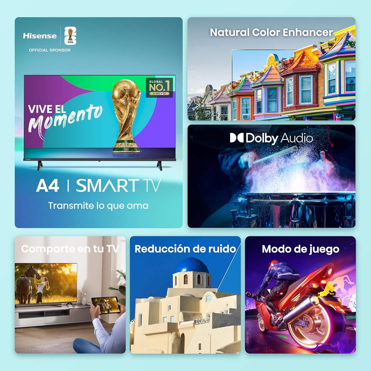 Pantalla Hisense 40A4NV-4