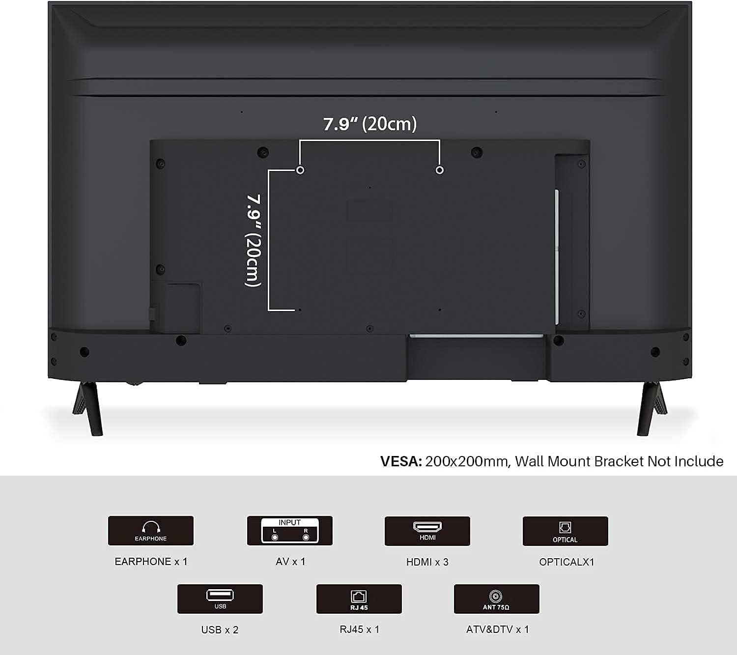 Pantalla Sansui SMX43VAUG-5